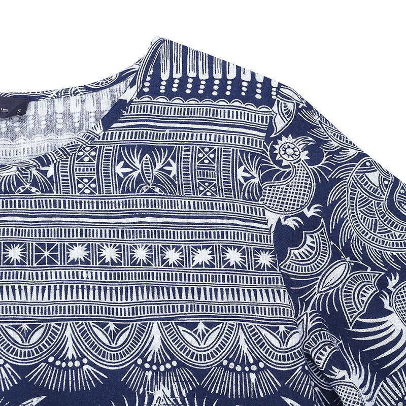 Đầm Maxi Dài Tay In Hoa Thời Trang Nữ Tính | BigBuy360 - bigbuy360.vn