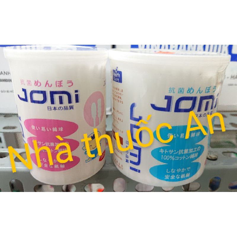 Jomi tăm bông gáy tai hồng xanh