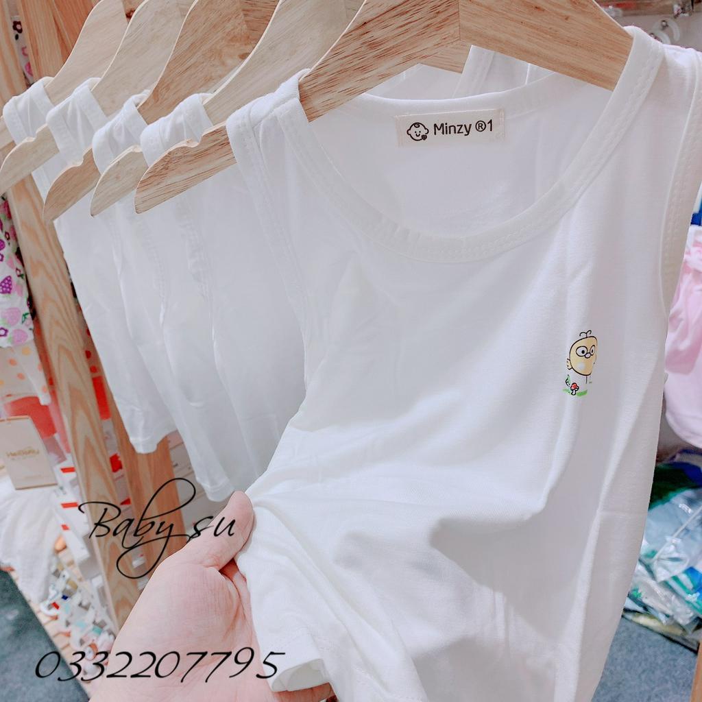 Áo Sát Nách,Ba Lỗ Thun Lạnh Cho Bé Trai,Bé Gái 3-20kg Chất Đẹp, Mềm Mại - Baby Su