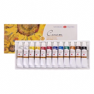 Màu Sơn Dầu SONNET Studio OIL COLOURS 10ML/Tuýp - Set 12 Màu