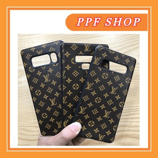 Ốp Lưng dẻo logo LV giả da cho Samsung Note8/note9/note10/note10+/S8+/S9+/S10+/s9/s10