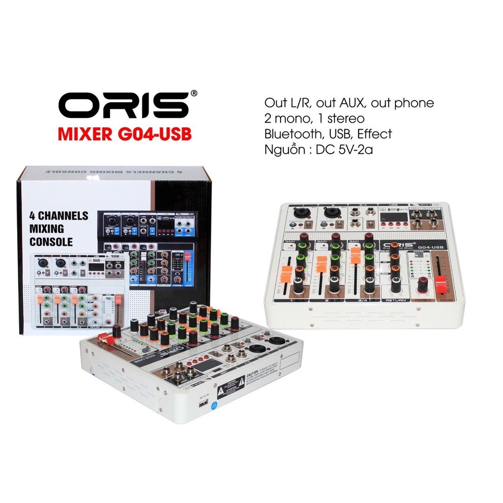 [Mã ELHACE giảm 4% đơn 300K] Bàn Mixer Oris G04-USB