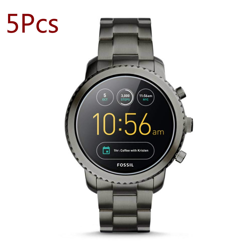 5 Pcs for Fossil Q Explorist Gen 3 / Gen4 Glass Screen Protector Anti-Scratch Shatter Proof HD Hardness | BigBuy360 - bigbuy360.vn