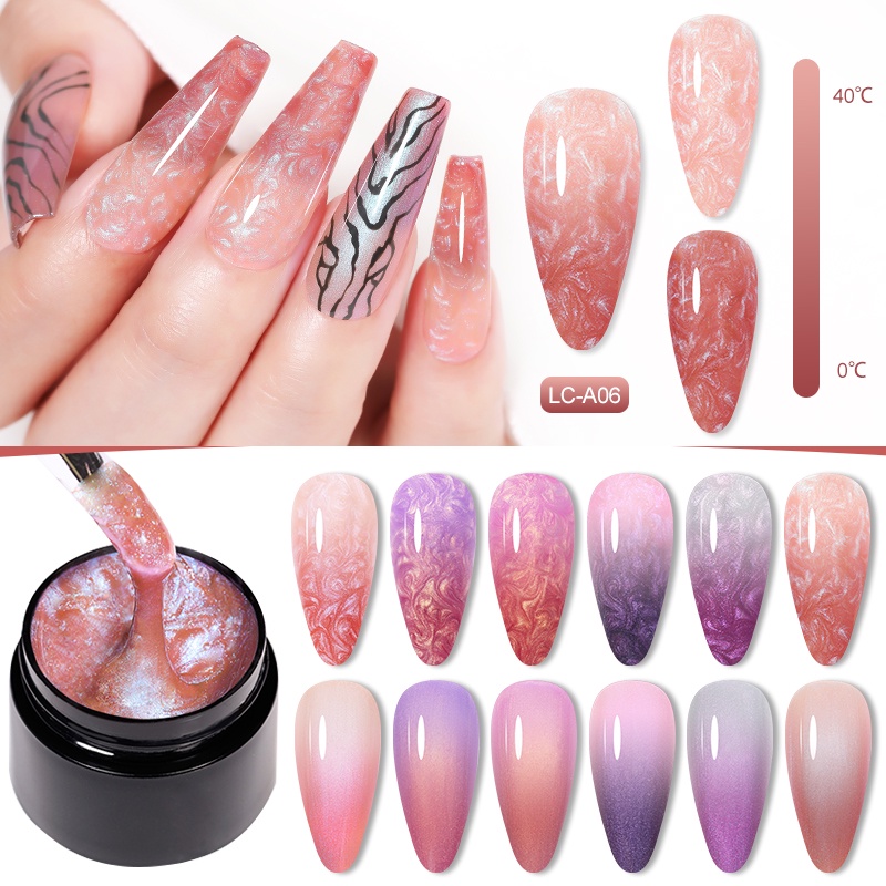 Sơn Móng Tay Đổi Màu Theo Nhiệt Độ 7ml Lilyocute