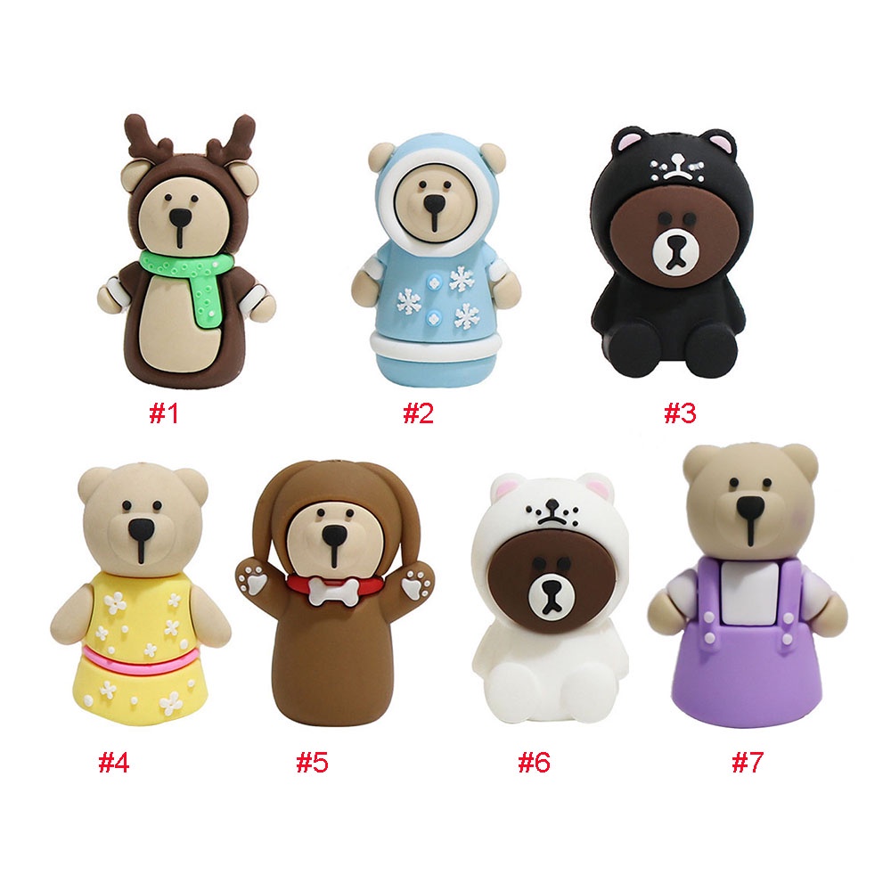 [Hàng mới về] Đầu bọc mũi kềm cắt móng tay hình mèo / gấu kiểu nhật bản dễ thương