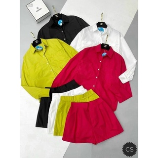 SET ÁO SƠ MI KÈM SHORT