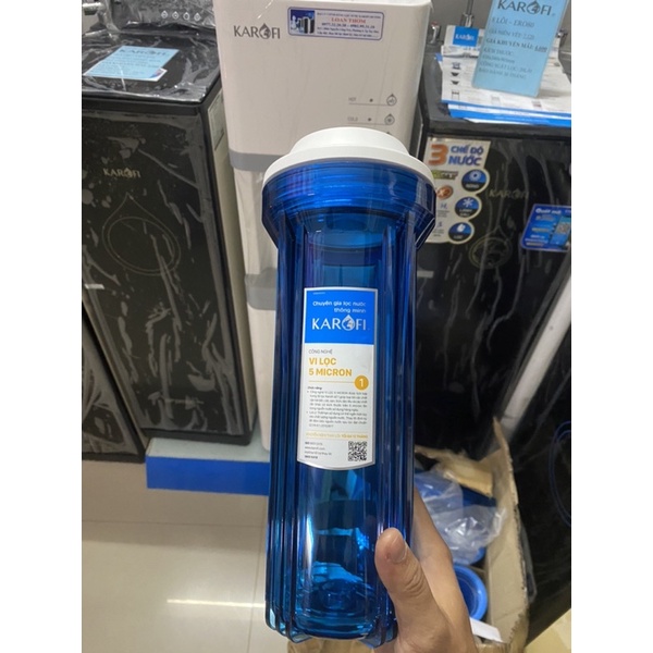 Cốc lọc nước Karofi số 1 ( trong), Nguyên cả nắp ( như hình)