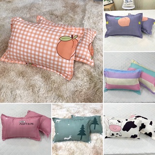 [Xả kho-mẫu ngẫu nhiên]Vỏ gối nằm,áo gối nằm 45x65 và 40x60cm,vải cotton poly mịn,shopgiarehcm1274