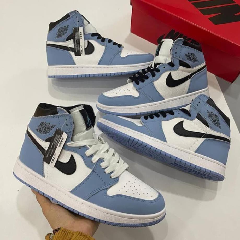Giày NlKE Xanh Retro cao cổ chuẩn 1:1 - Tặng full box/bill
