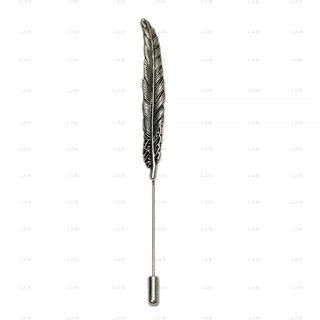 Pin cài áo feathers lông vũ (kèm đế) #0209