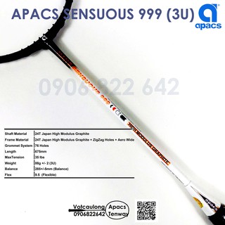 Vợt cầu lông Apacs Nano Sensuous 999