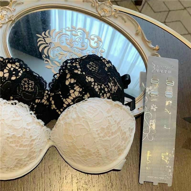 Áo Ngực Đúc Su ren Không Dây Nâng Ngực Tạo Khe Quyến Rũ 2021