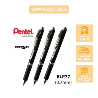 Bút Pentel Energel BLP77 - Mực Xanh (0.7mm) KHÁNG NƯỚC