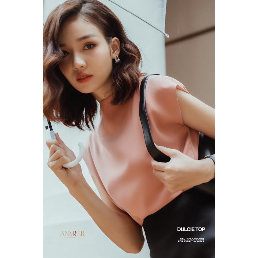 Dulcie Top - Áo lụa công sở - Anmier Thời Trang Thiết Kế Cao Cấp