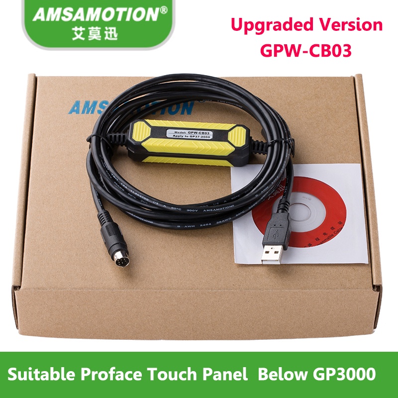 SZ Thiết Kế Mới GPW-CB03 Thích Hợp Proface Touch Pannel Lập Trình Dây Xuống GP37W2 USB-GPW-CB03 GPW-