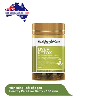 Viên uống Thải độc Gan Healthy Care Liver Detox - 100 viên