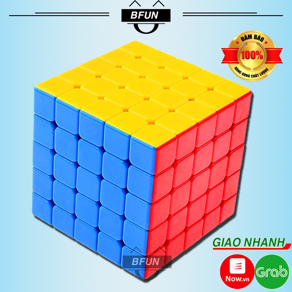 Đồ Chơi Trí Tuệ RUBIK 5x5x5 Cao Cấp - Rubik Xoay Trơn Mượt Giá Rẻ, Đồ Chơi Trẻ Em BFUN