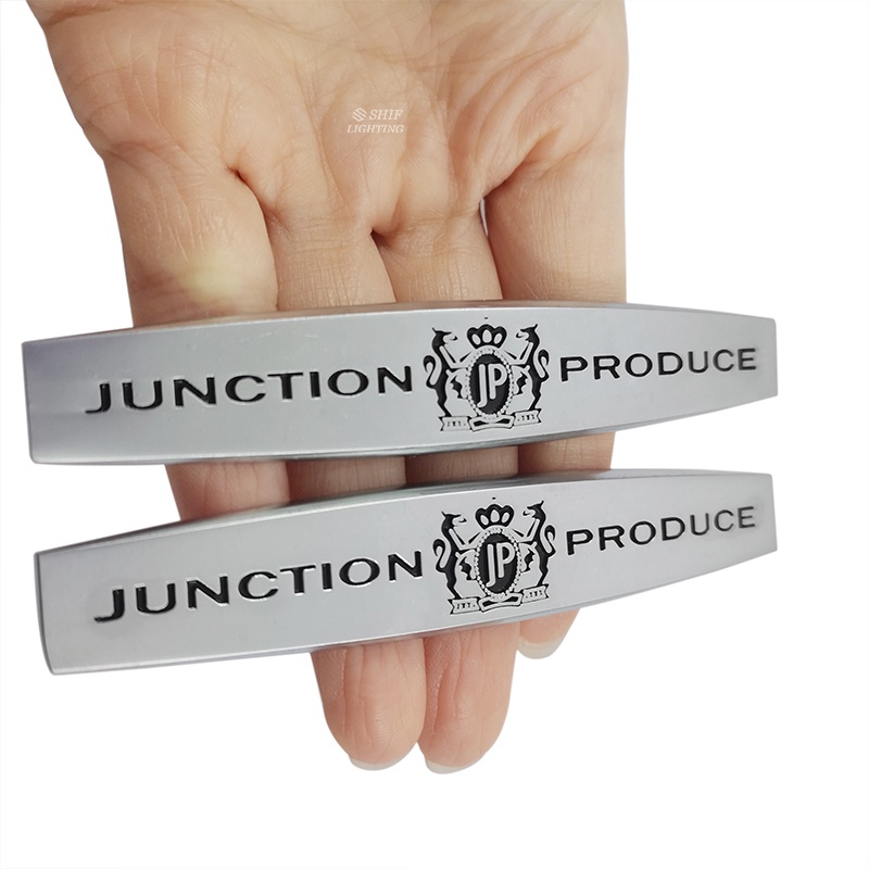 Bộ 2 Miếng Dán Kim Loại JP JP Trang Trí Xe Hơi