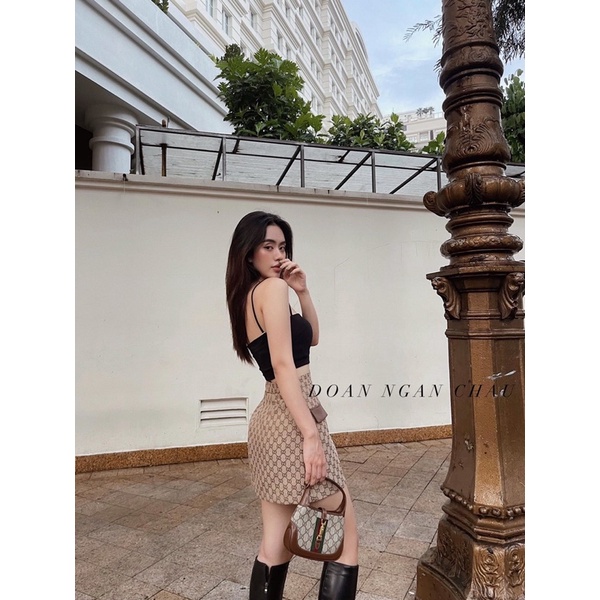 Áo dây mix chân váy