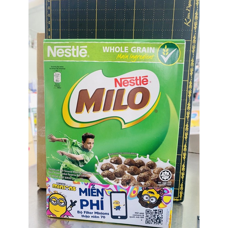 Ngũ côc ăn sáng milo 170g