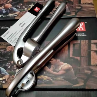 ☽Máy ép tỏi thủ công Zwilling hợp kim kẽm gia dụng kẹp cán dài kẹp tỏi nghiền tỏi nghiền tỏi tỏi công cụ băm tỏi