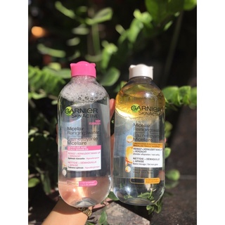Tẩy trang Garnier Pháp 400ml đủ màu