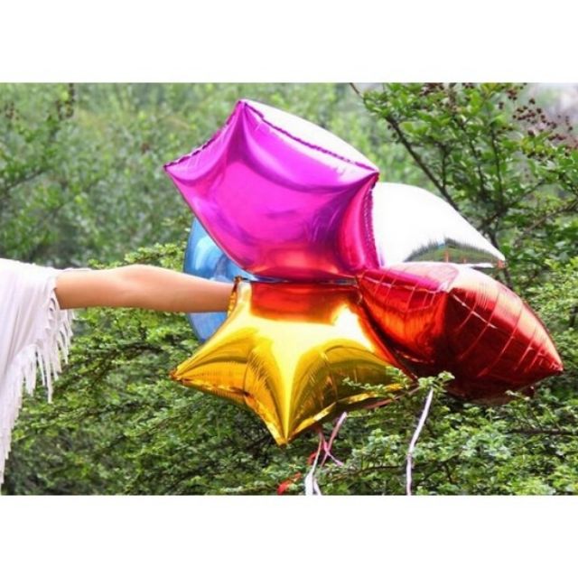 Bong bóng nhôm hình ngôi sao