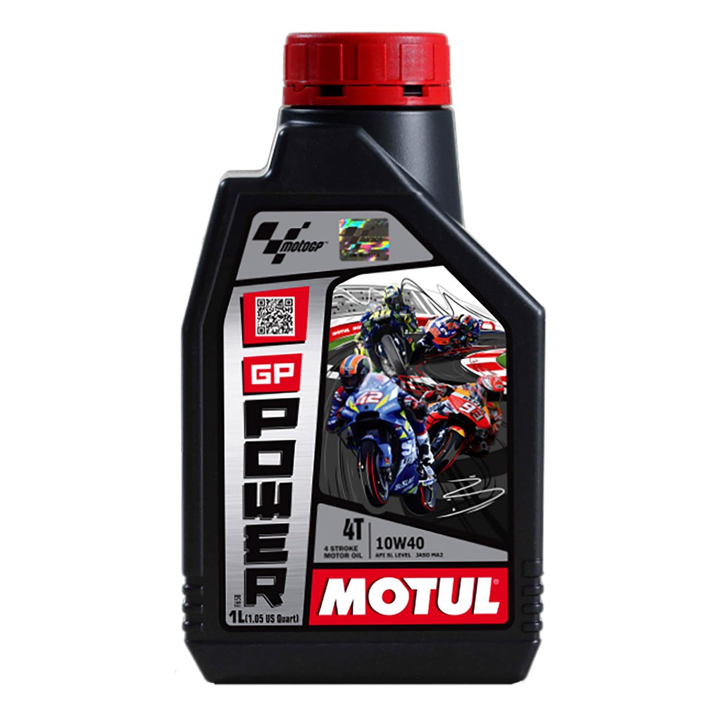 NK Nhớt xe số cao cấp Motul GP POWER 4T 10W40 800ml - dòng nhớt xe số đời mới xe phổ thông Exciter, Winner X, Sirus,Wave