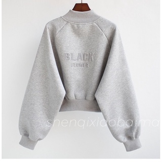 [ORDER] Áo Kéo Khoá “ BLACK FLOWE”