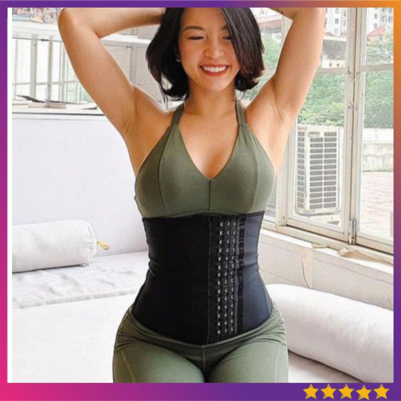 Đai nịt bụng latex Hi Lạp 25 xương - [ FULLBOX + QUÀ TẶNG ] | BigBuy360 - bigbuy360.vn