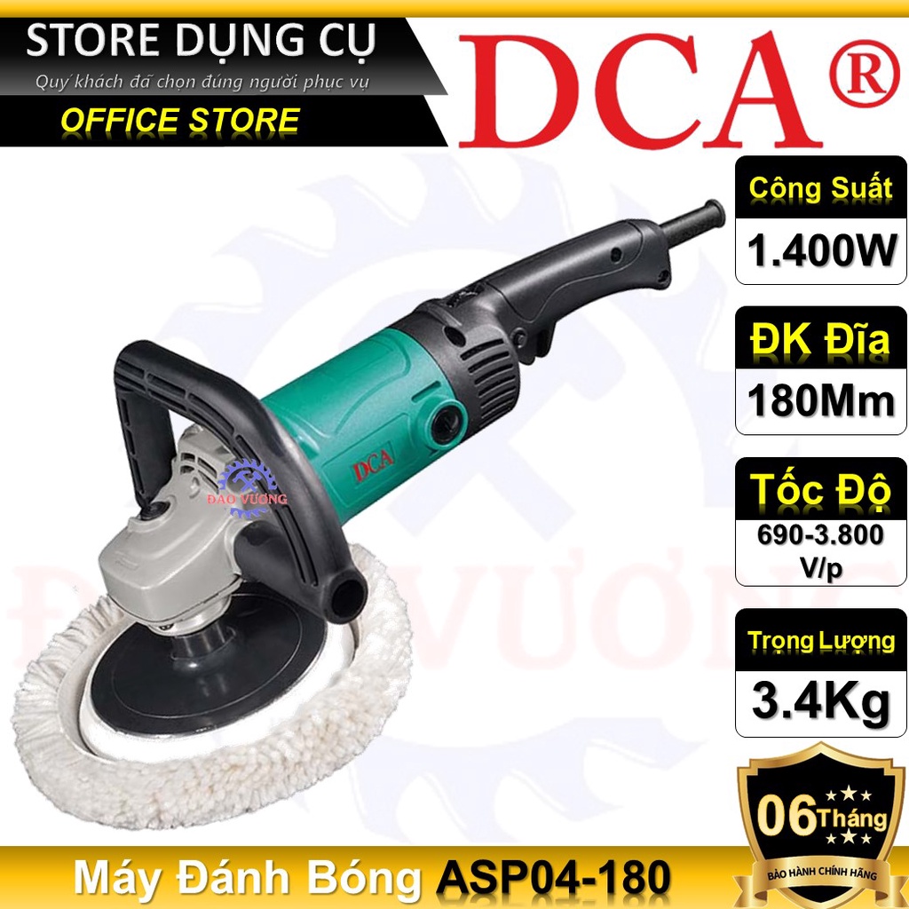 1400W Máy Đánh Bóng 180mm DCA ASP04-180 (S1P-FF04-180)