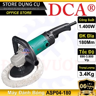 1400w máy đánh bóng 180mm dca asp04-180