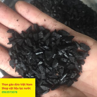 COMBO 3KG THAN HOẠT TÍNH GÁO DỪA VIỆT NAM, vật liệu lọc nước