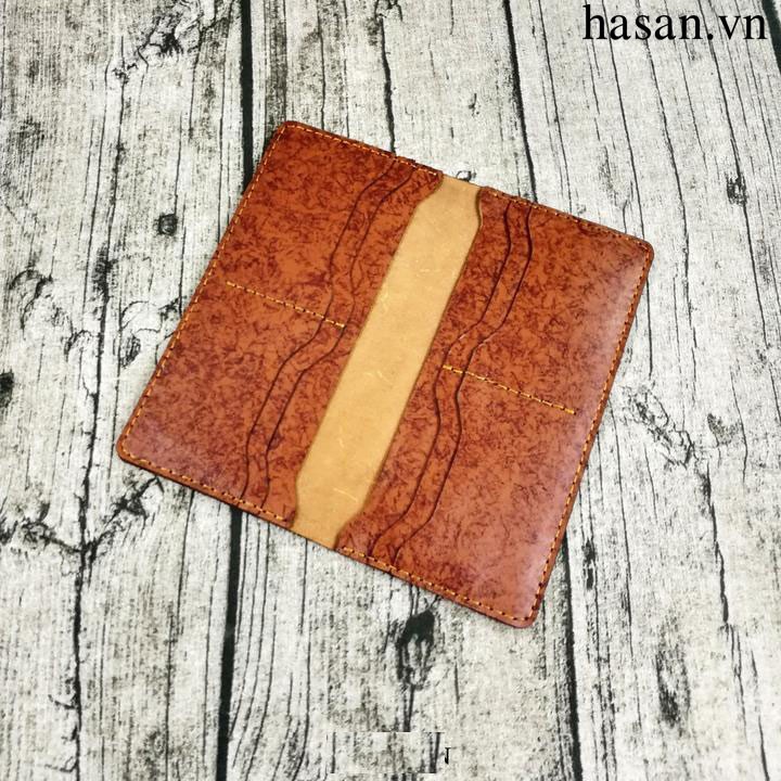 Ví da cầm handmade da thật cao cấp