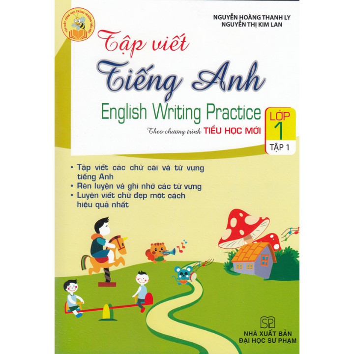 Sách - Tập viết tiếng anh lớp 1 tập 1 theo chương trình tiểu học mới