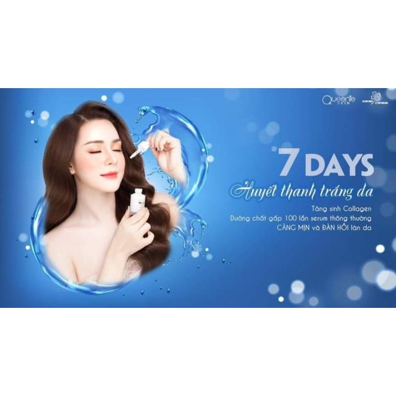 Huyết thanh trắng da 7Days Queenie Skin