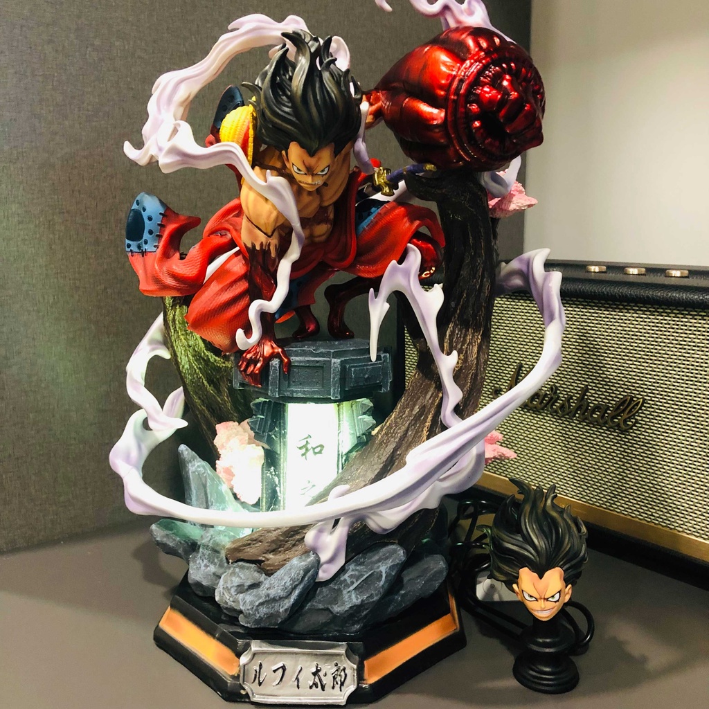 Figure / Mô hình Luffy Wano 38 cm có đèn