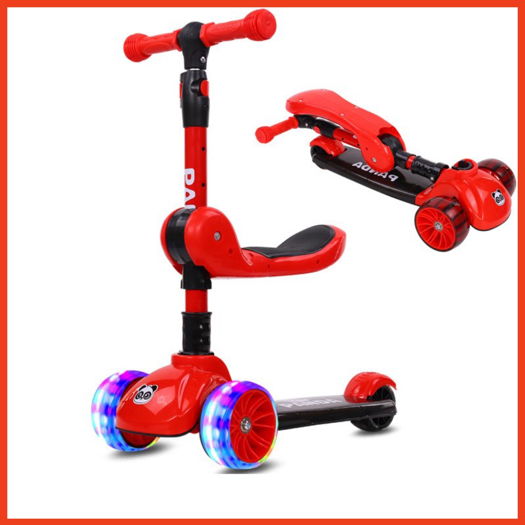 Xe Scooter Gomommy Xe Đạp 3 Bánh Tập Đi Cho Bé Trai Và Bé Gái Hàng Chính Hãng