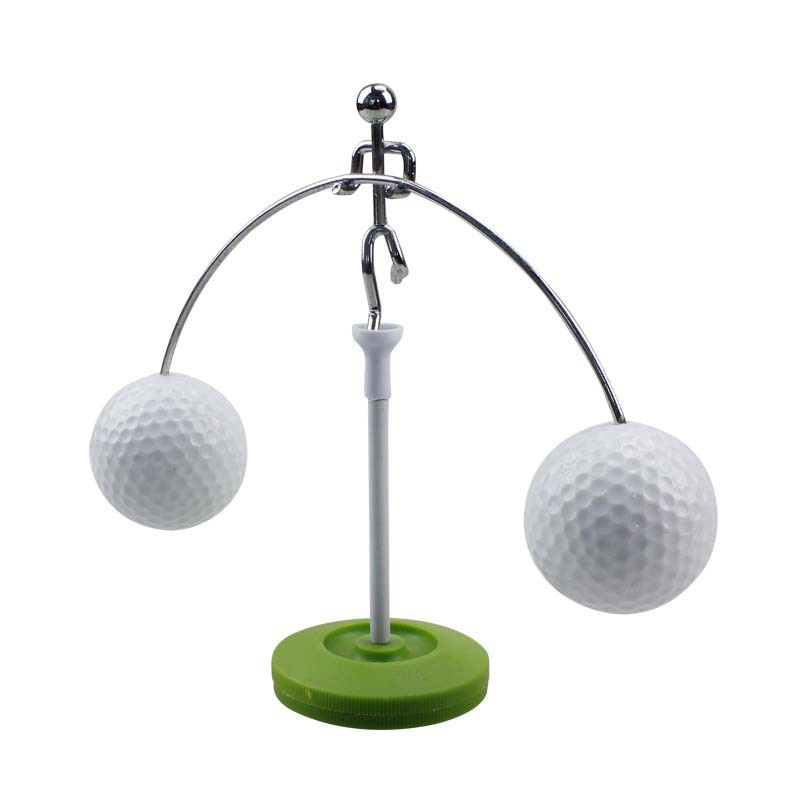 Đồ Chơi Cân Bằng Hình Quả Bóng Golf Bằng Kim Loại Trang Trí Bàn Làm Quà Sinh Nhật