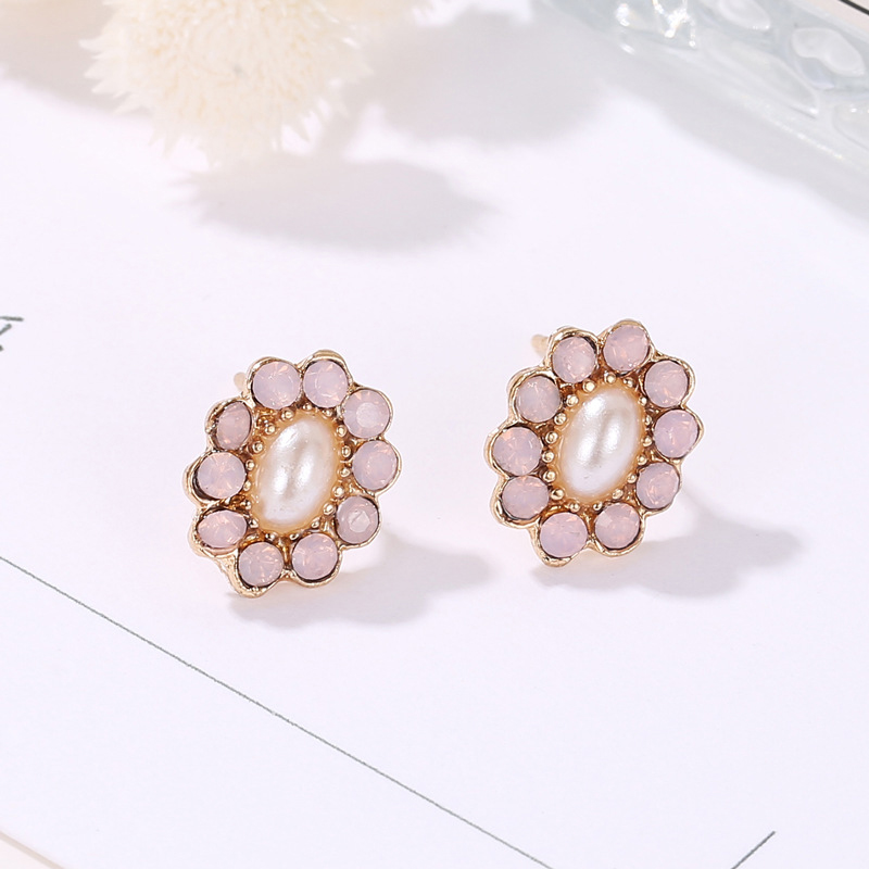 Bộ 6 Đôi Khuyên Tai Hợp Kim Nhiều Kiểu Dáng