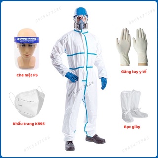 Bộ bảo hộ phòng dịch cao cấp dán seam