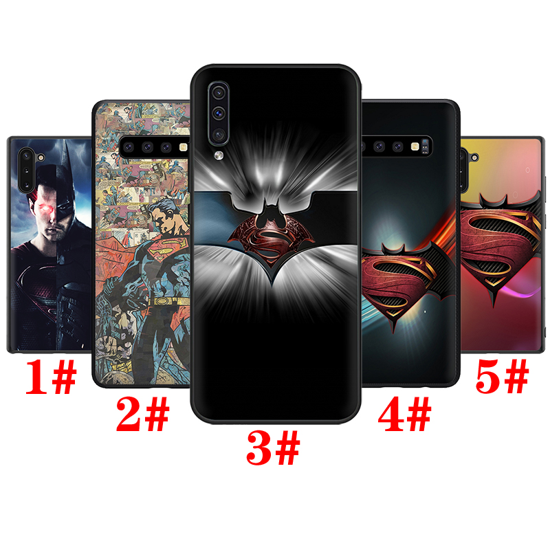 Ốp Điện Thoại Silicon Mềm Hình Batman Vs Superman 114z Cho Samsung S7 Edge S8 S9 S10 Lite Plus S10E