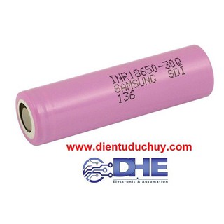 PIN SẠC LITHIUM SAMSUNG 18650 - HÀNG NHẬP KHẨU CHẤT LƯỢNG CAO - SAMSUNG INR18650 - 30Q - 3000MAH - DÒNG XẢ TỐI ĐA 20A
