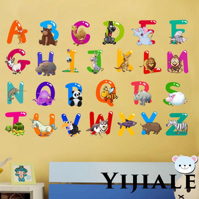 Tranh dán tường họa tiết hình các con vật