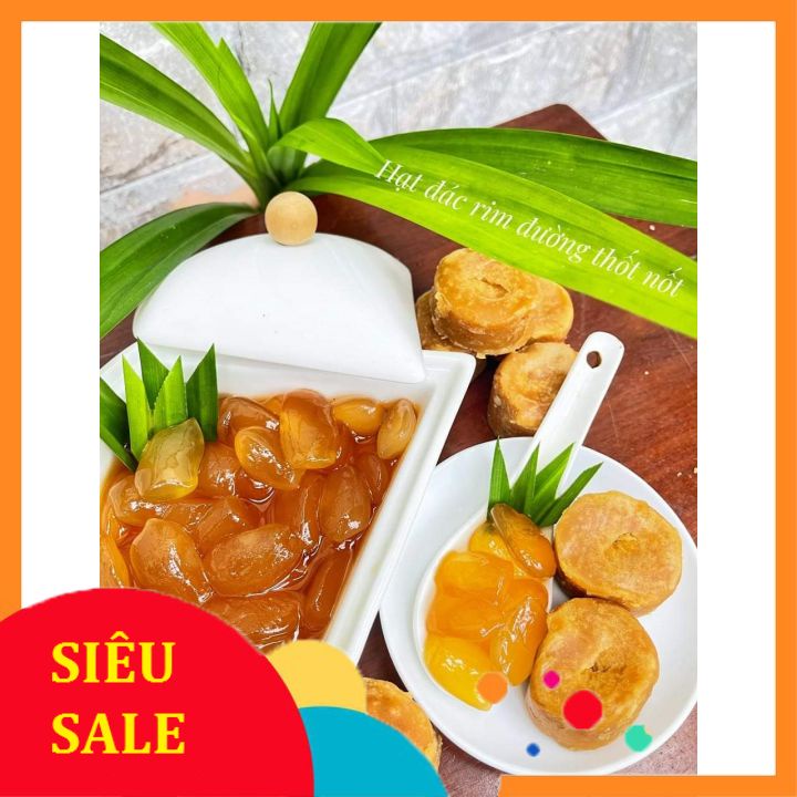 Hạt Đác Rim Dứa Đường Thốt Nốt ( 1Kg)
