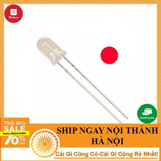 Túi 10 Led Đỏ Đục 5mm - NTHN