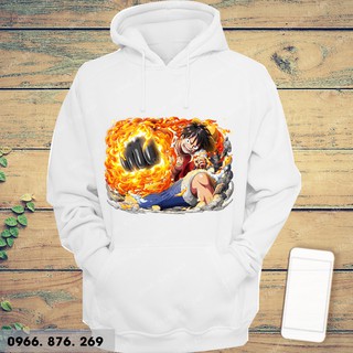 In áo hoodie LUFFY cực chất