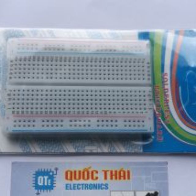 Test board nhựa trắng nhỏ