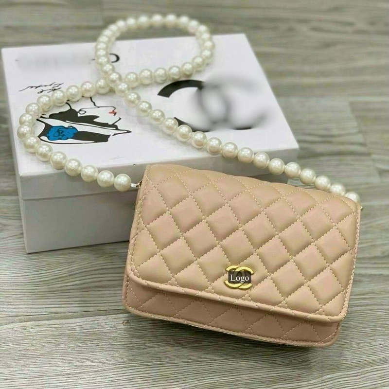 Túi đeo chéo nữ, Túi c.n dây Ngọc to đẹp, hàng QC loại 1 - fullbox (ảnh thật shop chụp)