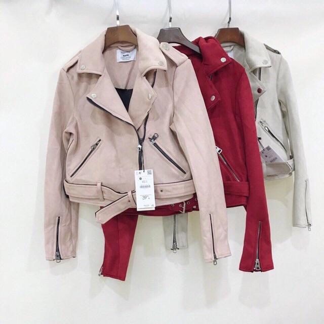 Áo khoác da lộn bsk